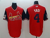 Cardinals 4 Yadier Molina Yadi Red 2018 Players Weekend Authentic Team Jerseys,baseball caps,new era cap wholesale,wholesale hats